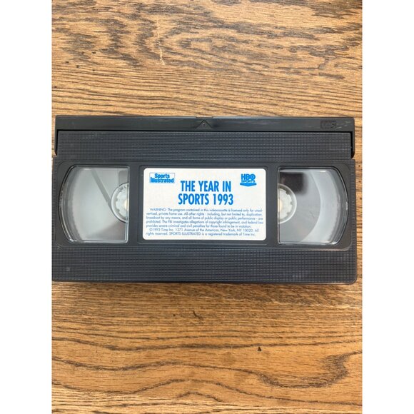 Sports Illustrated The Year In Sports 1993 VHS Highlights Documentary Pre-Owned - Picture 3 of 3